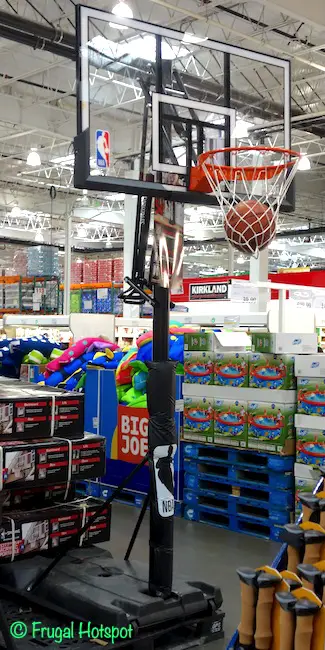 Spalding 54 Portable Basketball Hoop System Costco Display