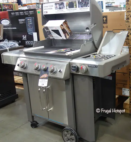 Weber Genesis II S-345 Gas Grill Costco Display