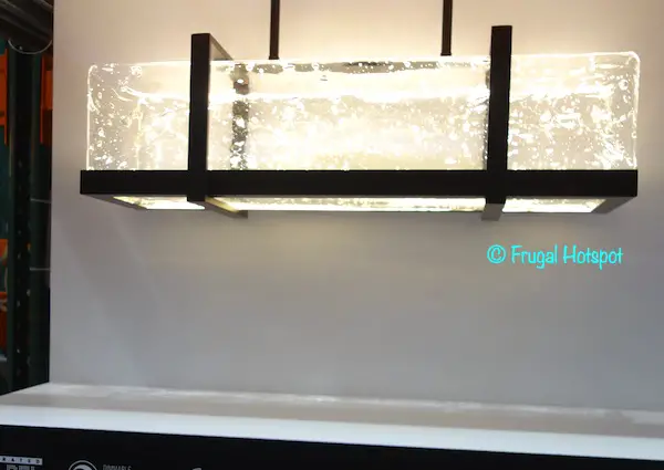 Artika Melted Ice Pendant LED Light Fixture Costco Display Artika Melted Ice Pendant LED Light Fixture Costco Display