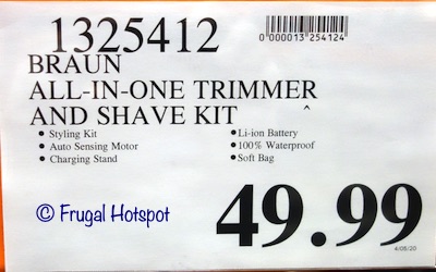 Braun All-in-One Trimmer 7 Costco Price