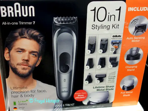 braun beard trimmer 7 in 1