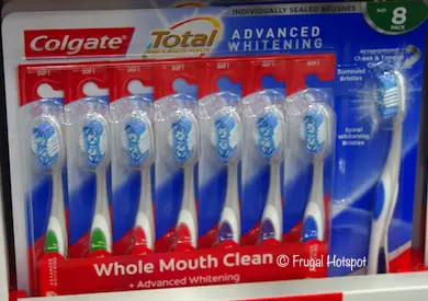 Colgate Total Adv. Whitening Toothbrush Costco Colgate Total Adv. Whitening Toothbrush Costco