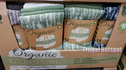 Costco Display | Town & Country Organic Kitchen Towels
