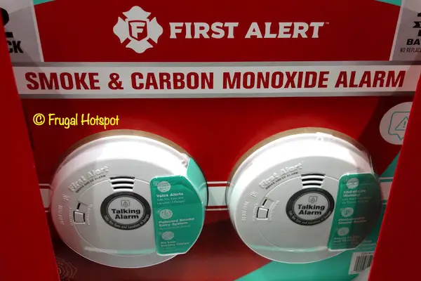 First Alert 10 Year Smoke and Carbon Monoxide Alarm 2-Pack Costco