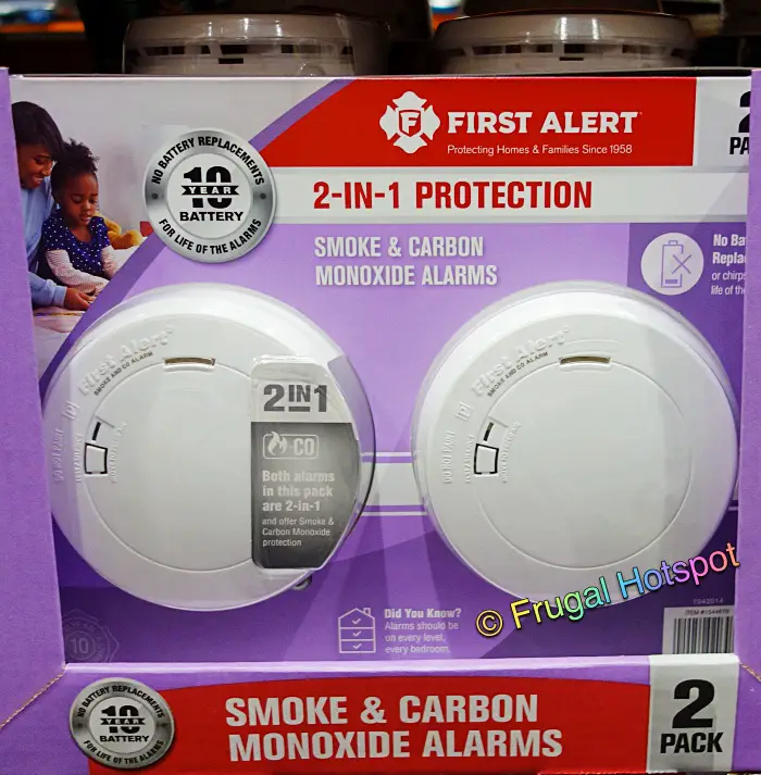 First Alert 2-in-1 Smoke and Carbon Monoxide Alarm | Costco