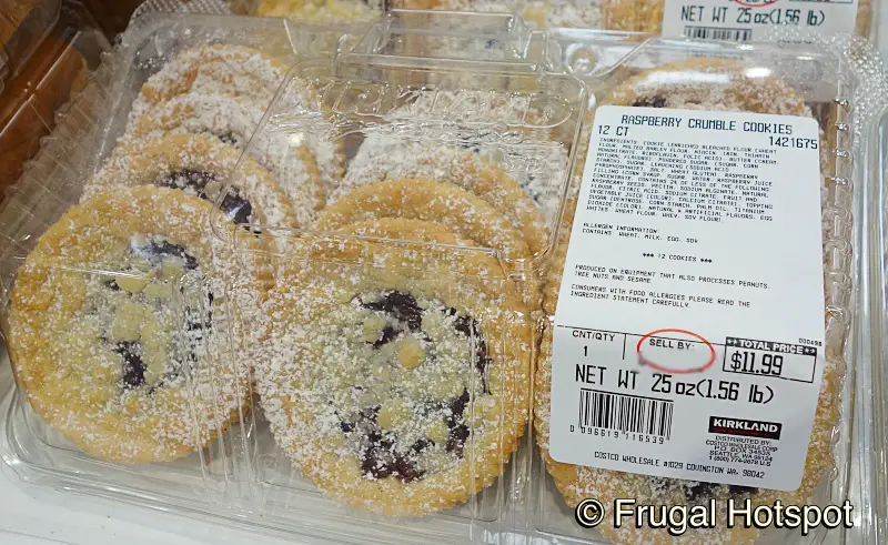 Kirkland Signature Raspberry Crumble Cookies | Costco