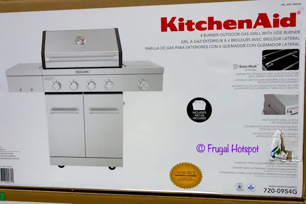 KitchenAid 4 Burner Gas Grill Costco