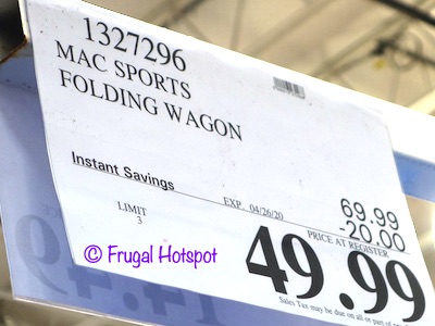 Mac Sports Folding Wagon Costco Sale Price Mac Sports Folding Wagon Costco Sale Price