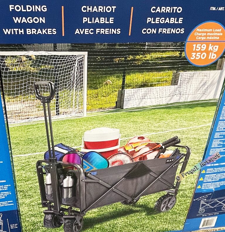 Mac Sports XL Folding Wagon Costco Sale! Frugal Hotspot