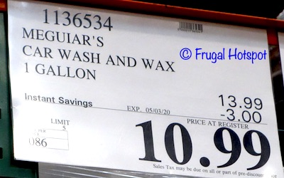 Meguiar's Carnauba Wash Wax Costco Sale Price Meguiar's Carnauba Wash Wax Costco Sale Price