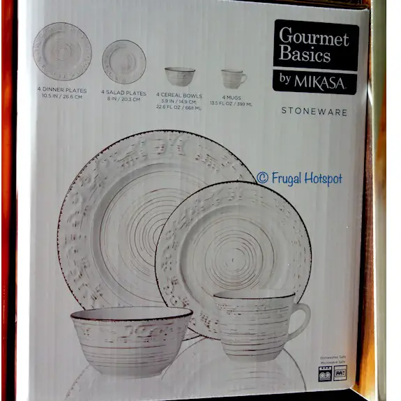 Mikasa Trellis Dinnerware Set Costco