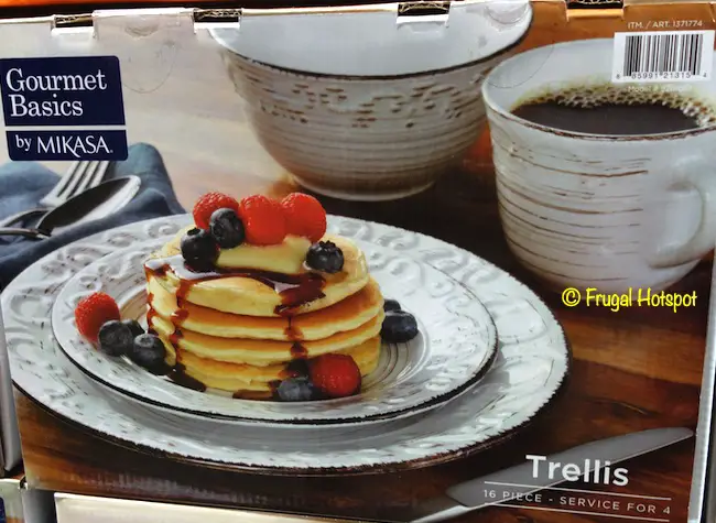 Mikasa Trellis Dinnerware Set Costco