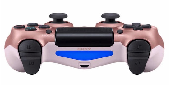 PS4 Rose Gold Controller Costco