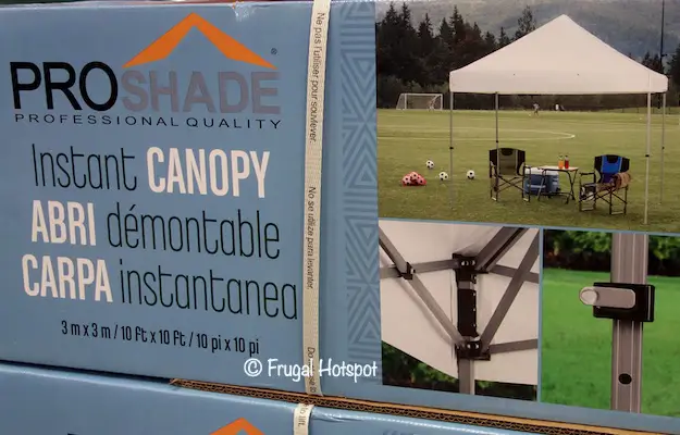 ProShade 10' Instant Canopy Costco