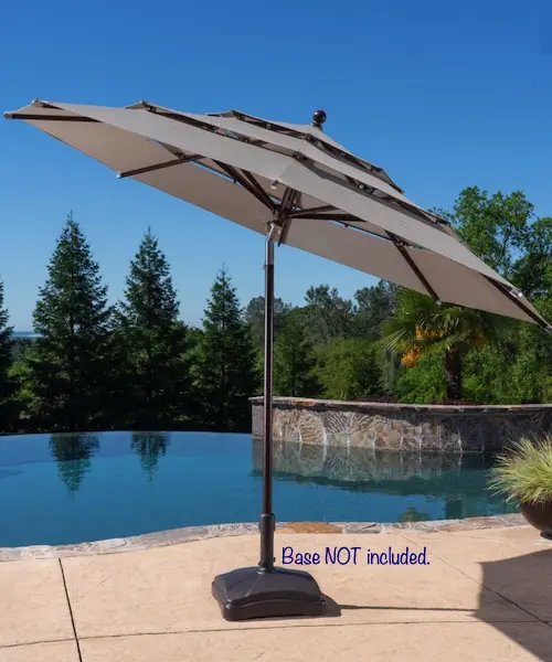ProShade 11' Auto Tilt Aluminum Market Umbrella Costco ProShade 11' Auto Tilt Aluminum Market Umbrella Costco