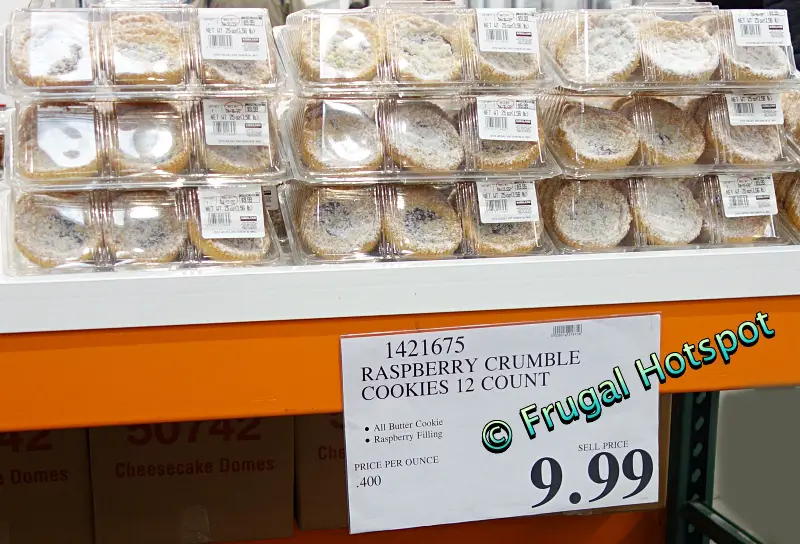 Raspberry Crumble Cookies 12 count | Costco Price