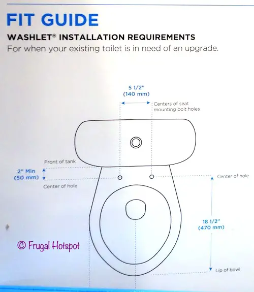 Toto Washlet Bidet Elongated Toilet Seat Costco