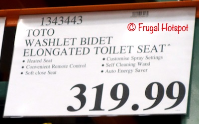 Toto Washlet Bidet Elongated Toilet Seat Costco Price