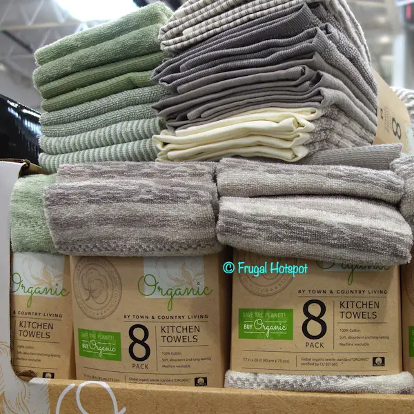 Town Country Organic Kitchen Towels Costco