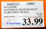 Waterpik UltraThin+ Hand Held Shower Head Costco Sale Price