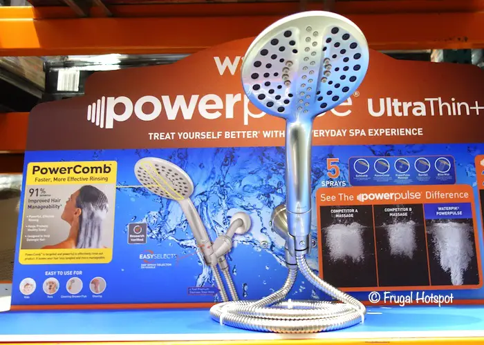 Waterpik UltraThin+ Hand Held Shower Head Costco Waterpik UltraThin+ Hand Held Shower Head Costco