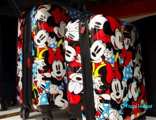 American Tourister Disney Hardside Carry-on Costco Display