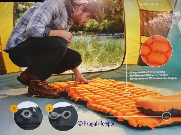 Cascade Mt. Tech Inflatable Sleeping Pad Costco
