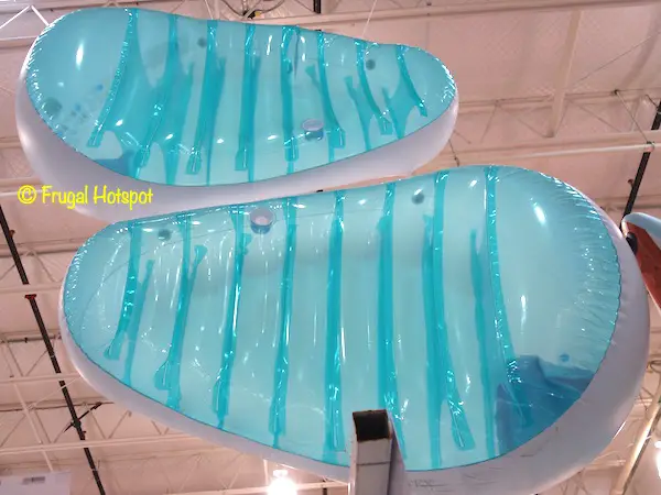 Intex Petal Lounge Pool Float Costco Display