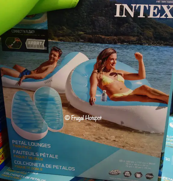 Intex Petal Lounge Pool Float Costco Intex Petal Lounge Pool Float Costco