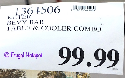 Keter BevyBar Costco Price