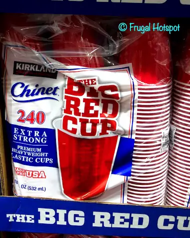 Kirkland Signature Chinet Big Red Cup 18 oz 240-ct Costco Kirkland Signature Chinet Big Red Cup 18 oz 240-ct Costco