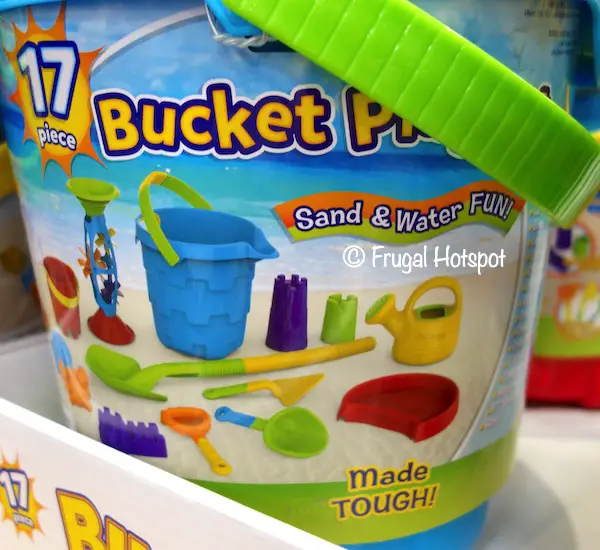 Made For Fun 17-Piece Bucket Playset Costco Made For Fun 17-Piece Bucket Playset Costco