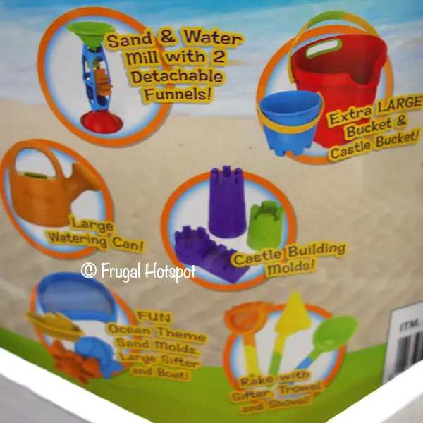 Made For Fun 17-Piece Bucket Playset Costco Made For Fun 17-Piece Bucket Playset Costco