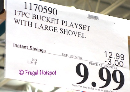 Made For Fun 17-Piece Bucket Playset Costco Sale Price Made For Fun 17-Piece Bucket Playset Costco Sale Price