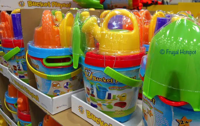 Made For Fun 17-Piece Bucket Playset Costco Made For Fun 17-Piece Bucket Playset Costco