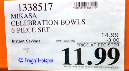 Mikasa Celebration Stoneware Bowls Costco Sale Price Mikasa Celebration Stoneware Bowls Costco Sale Price