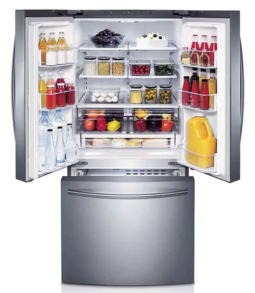 Samsung 22 Cu Ft Stainless Steel Refrigerator Interior Costco Item 1237472 Samsung 22 Cu Ft Stainless Steel Refrigerator Interior Costco Item 1237472