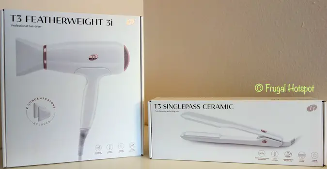 T3 Featherweight 3i Hair Dryer and T3 Singlepass Ceramic Iron Costco