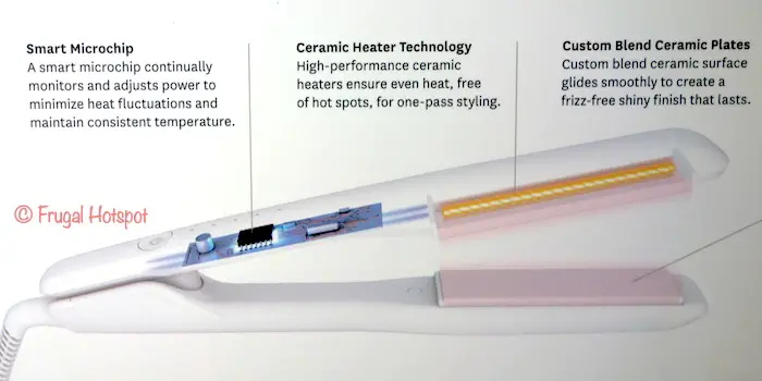 T3 Singlepass Ceramic Straightening Iron Description