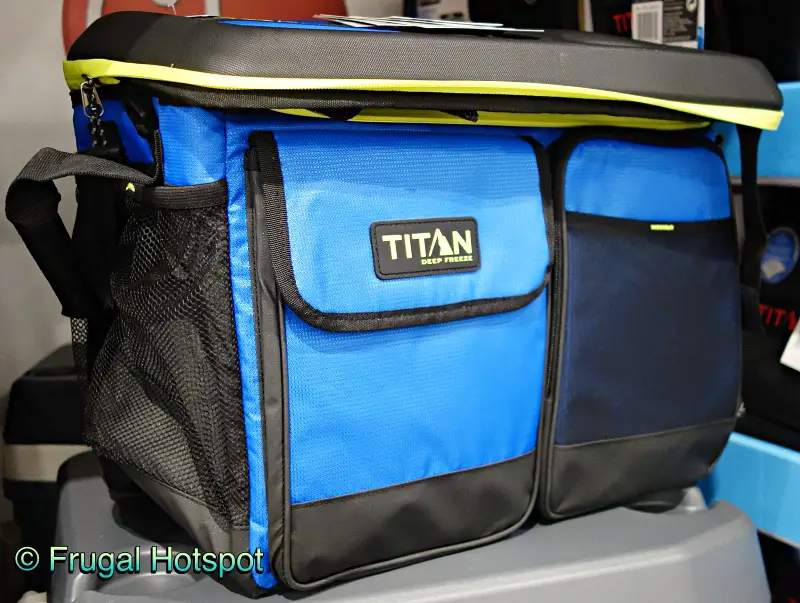 Titan Soft Collapsible Cooler | Blue | Costco Display