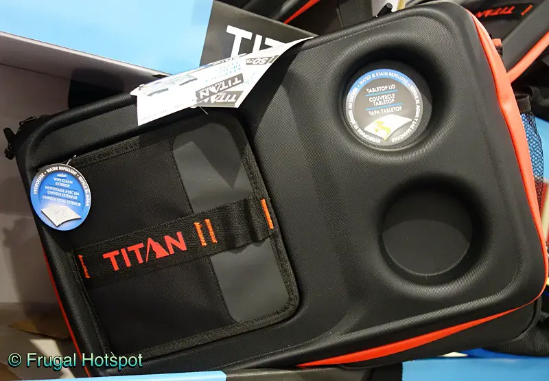 Titan Soft Collapsible Cooler | Red | Costco Display