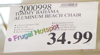 Tommy Bahama Beach Chair | Costco Price