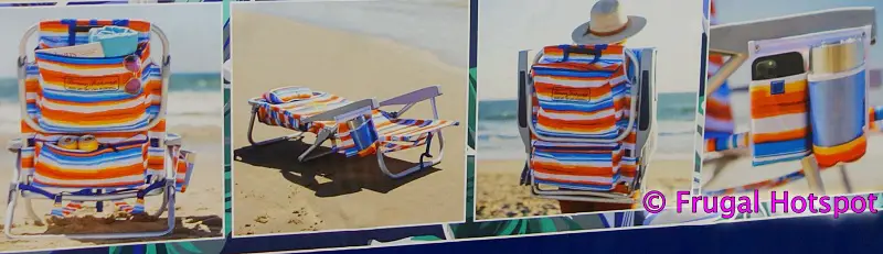 Tommy Bahama Beach Chair blue and stripes | Costco