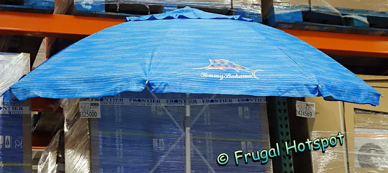 Tommy Bahama Beach Umbrella | Costco Display
