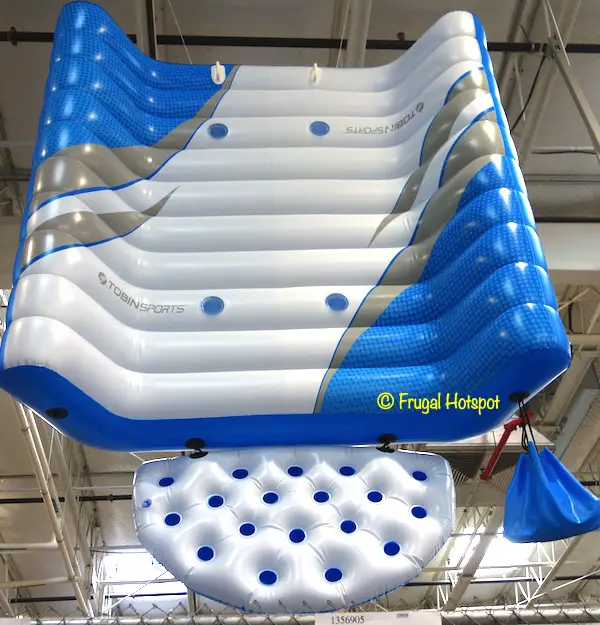 Bestway Tobin Sports Floating Island Costco Display