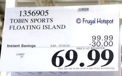 Bestway Tobin Sports Floating Island Costco Sale Price Bestway Tobin Sports Floating Island Costco Sale Price