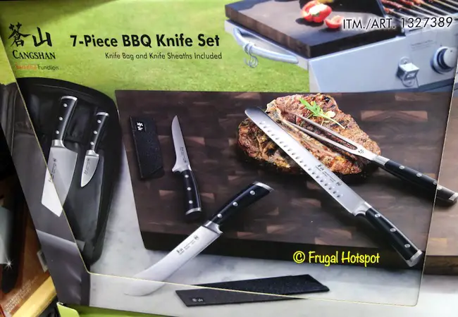 Cangshan BBQ Knife Set Costco