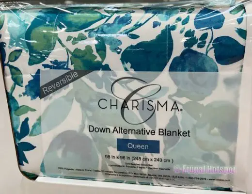 Charisma Down Alternative Blanket Teal | Costco