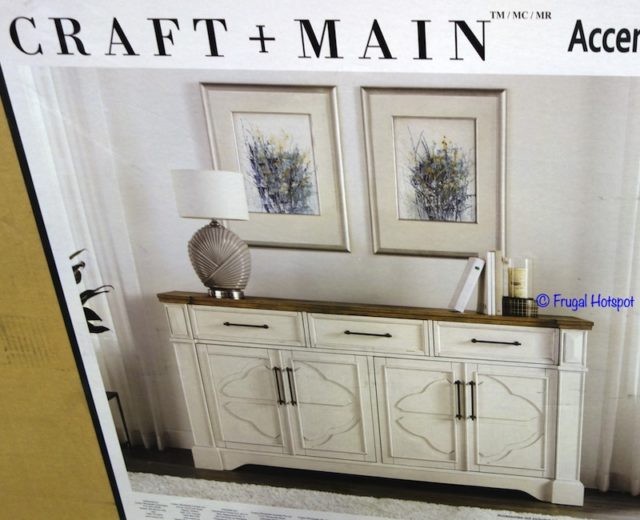 Costco Craft + Main Cordoba 70" Accent Console Frugal Hotspot