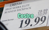 High Sierra Elite Business Backpack | Costco Sale Price